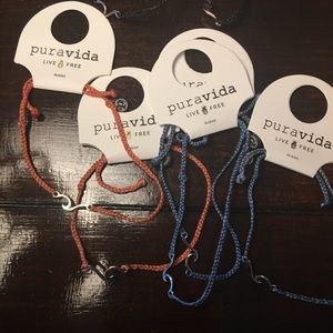 7 Brand New Puravida WAVE anklets!